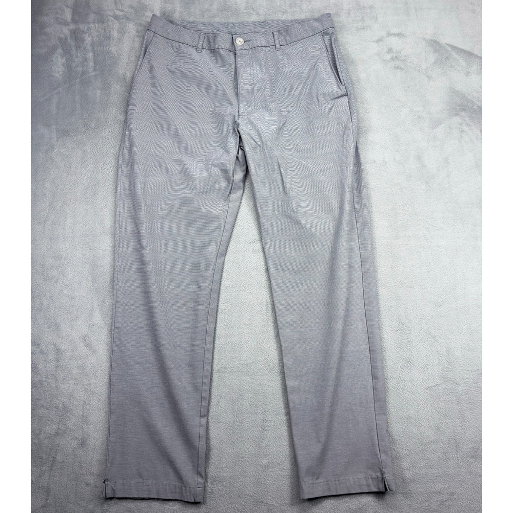Callaway Pants Men's 36x32 Gray Polyester Peformance Breathable Chino Golfing